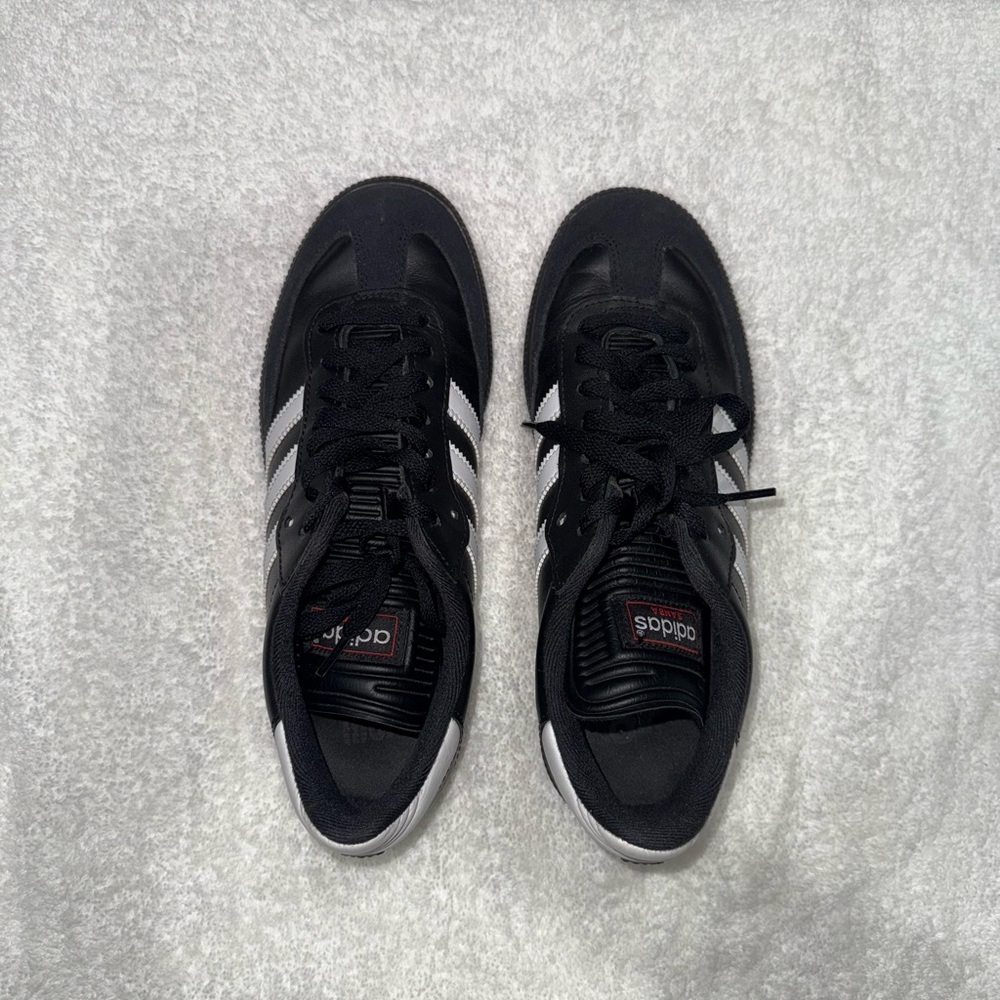 Adidas Classic Black and White Trainers
